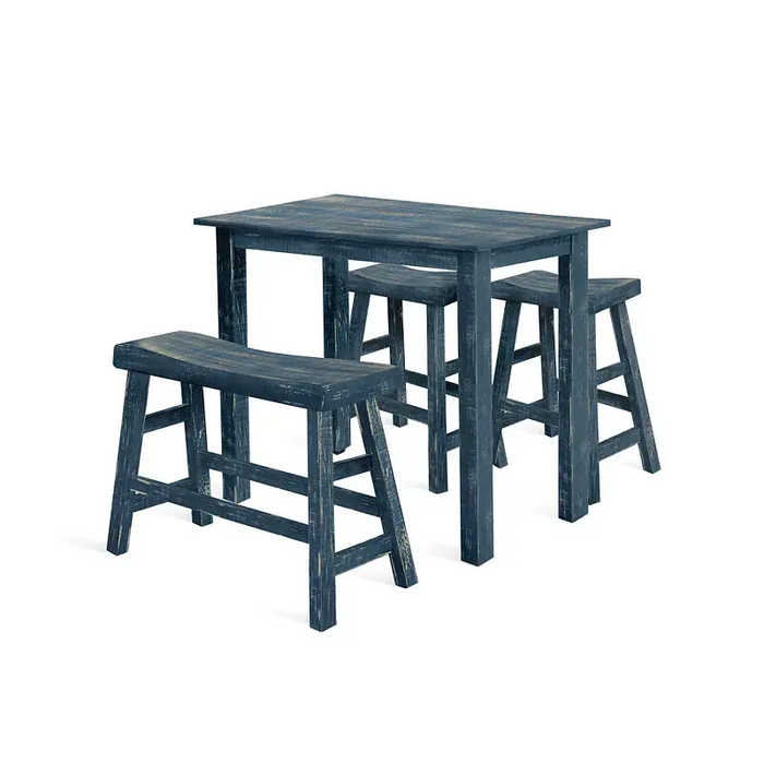 Black Sand Counter Table Set