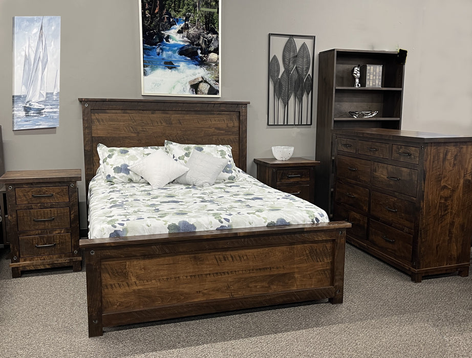 Adirondack Sawmill Amber Bedroom Set