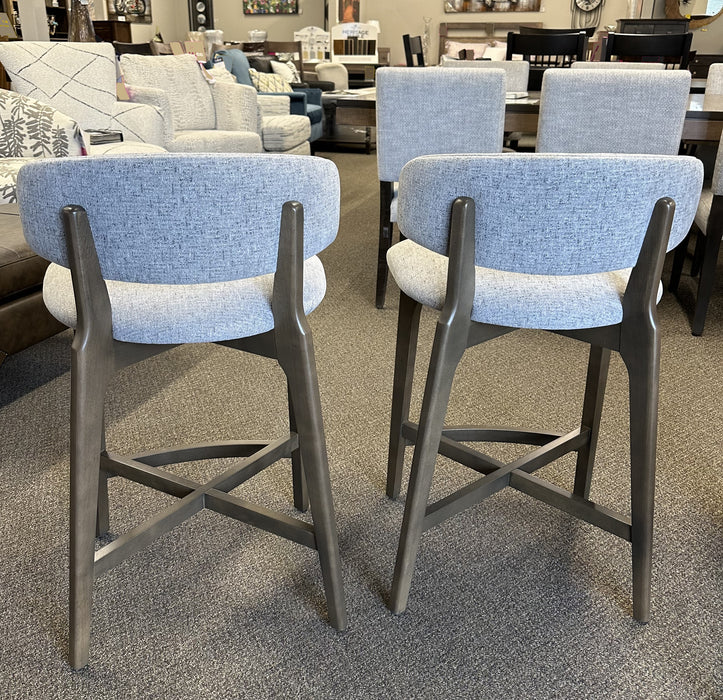 MCM Low Back Counter Chairs