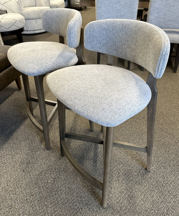 MCM Low Back Counter Chairs