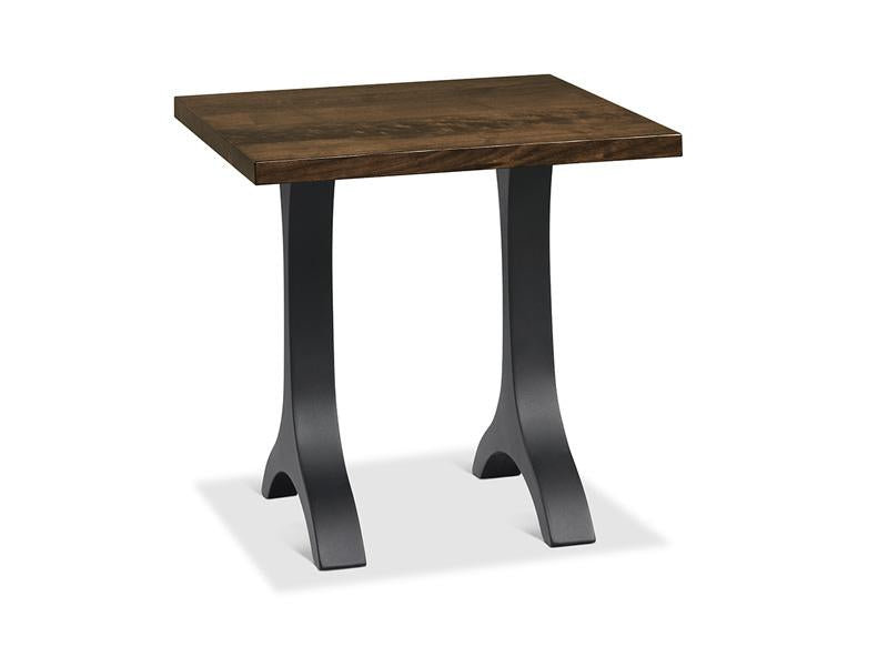 Evora Metal Pedestal Living Room Tables