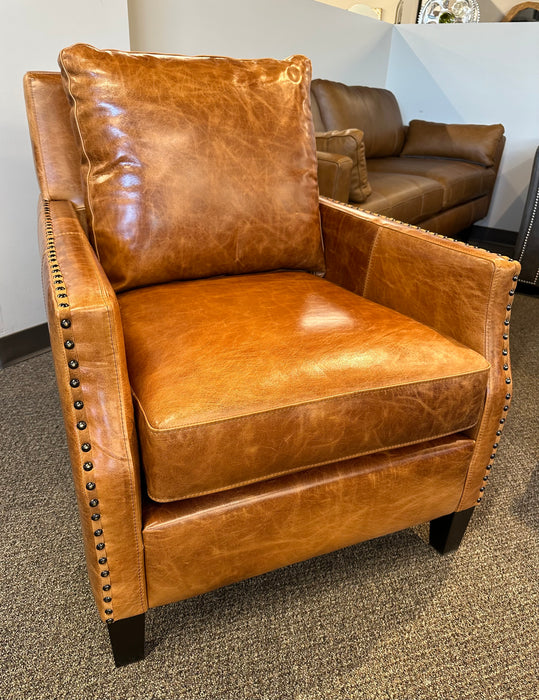 Elle Leather Lounge Chair