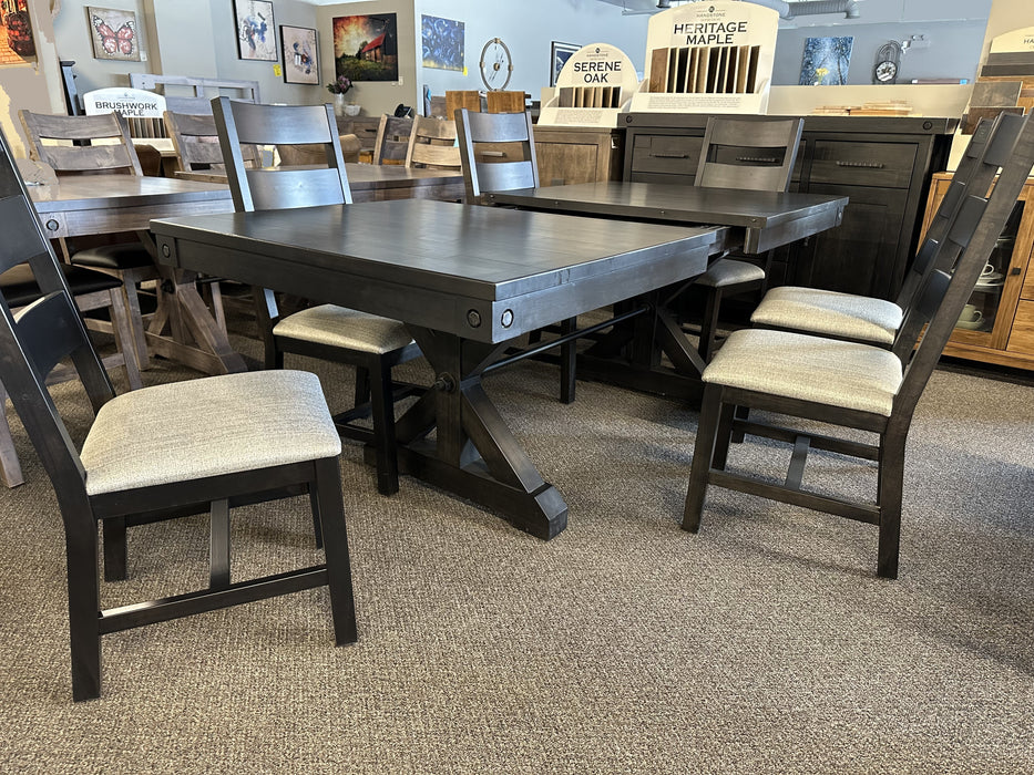 Rafters Dining Set in Heritage Charcoal