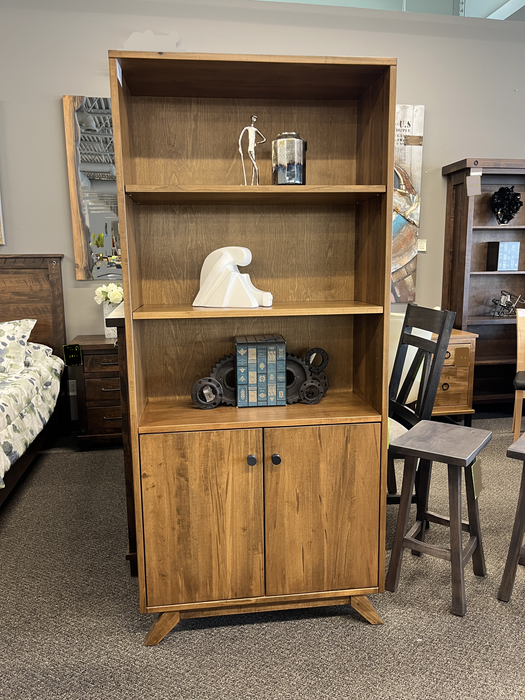 Tribeca Brushwork Wheat Bookcase