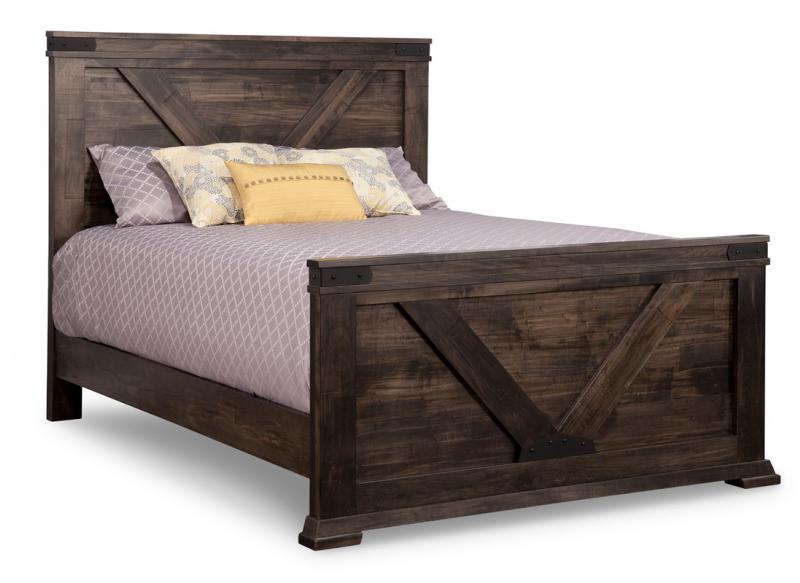 Chattanooga Queen Bed in Heritage Charcoal