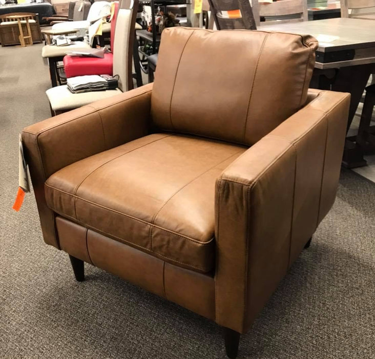 Trafton Leather Club Chairs