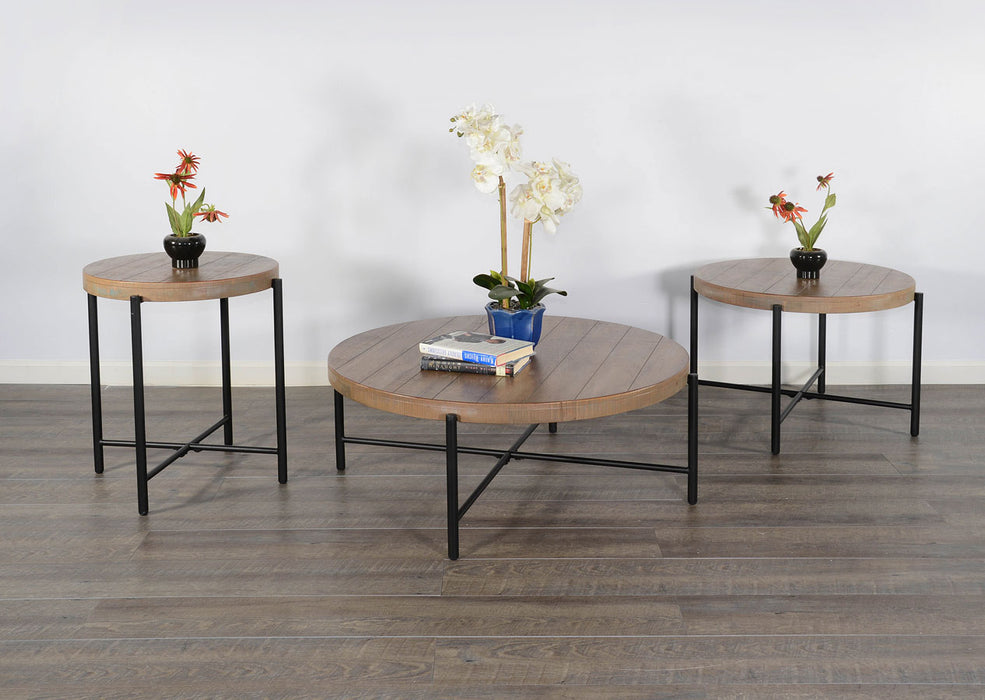 Weathered Brown Occasional Tables