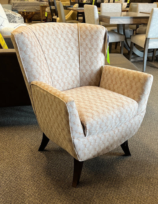 Bethany Accent Chair in Coral